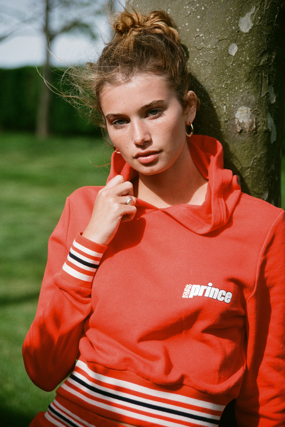 Women | S&S x Prince The Jayden Hoodie | Red