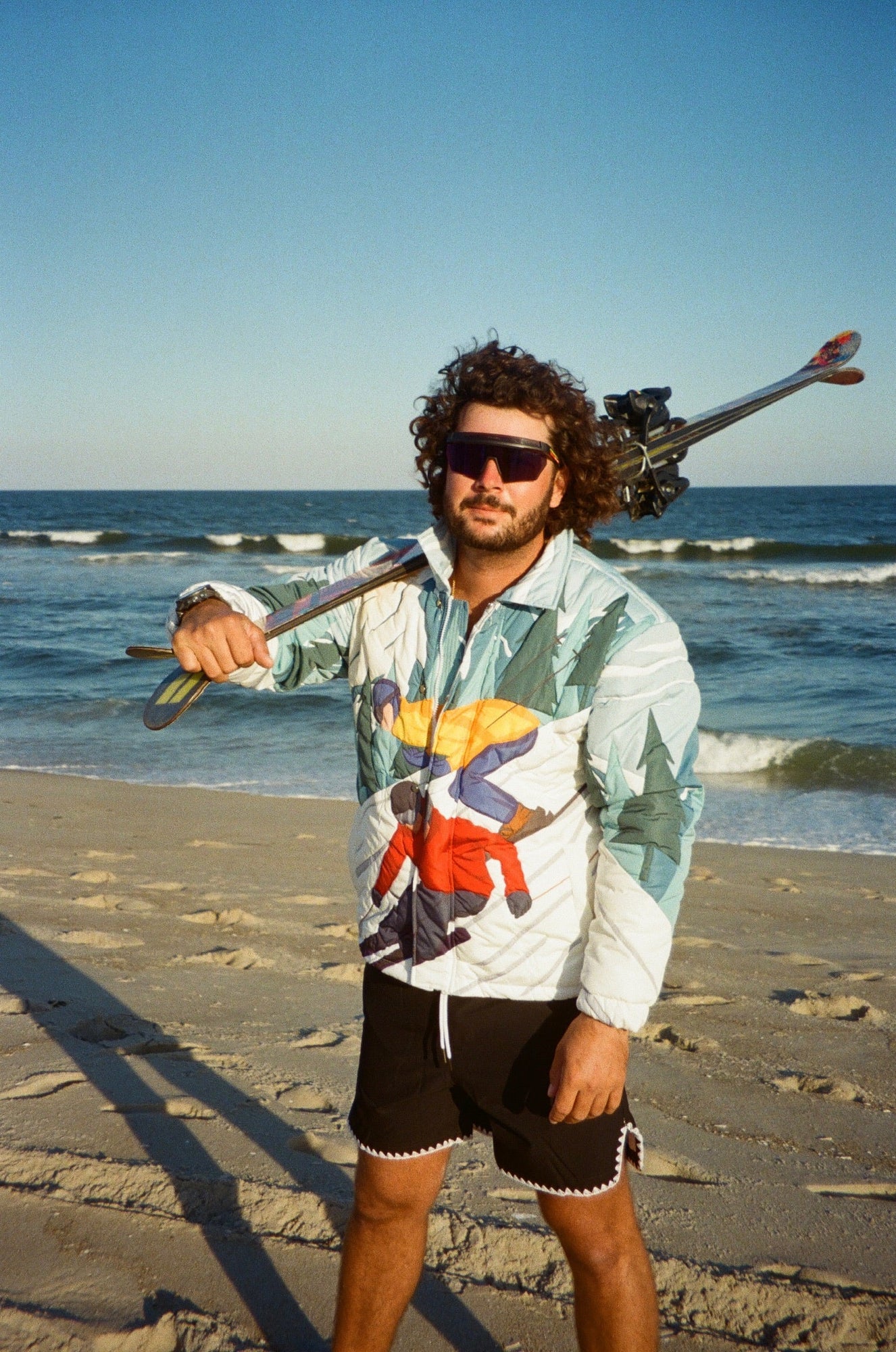 Ski Puffer Jacket | Blue