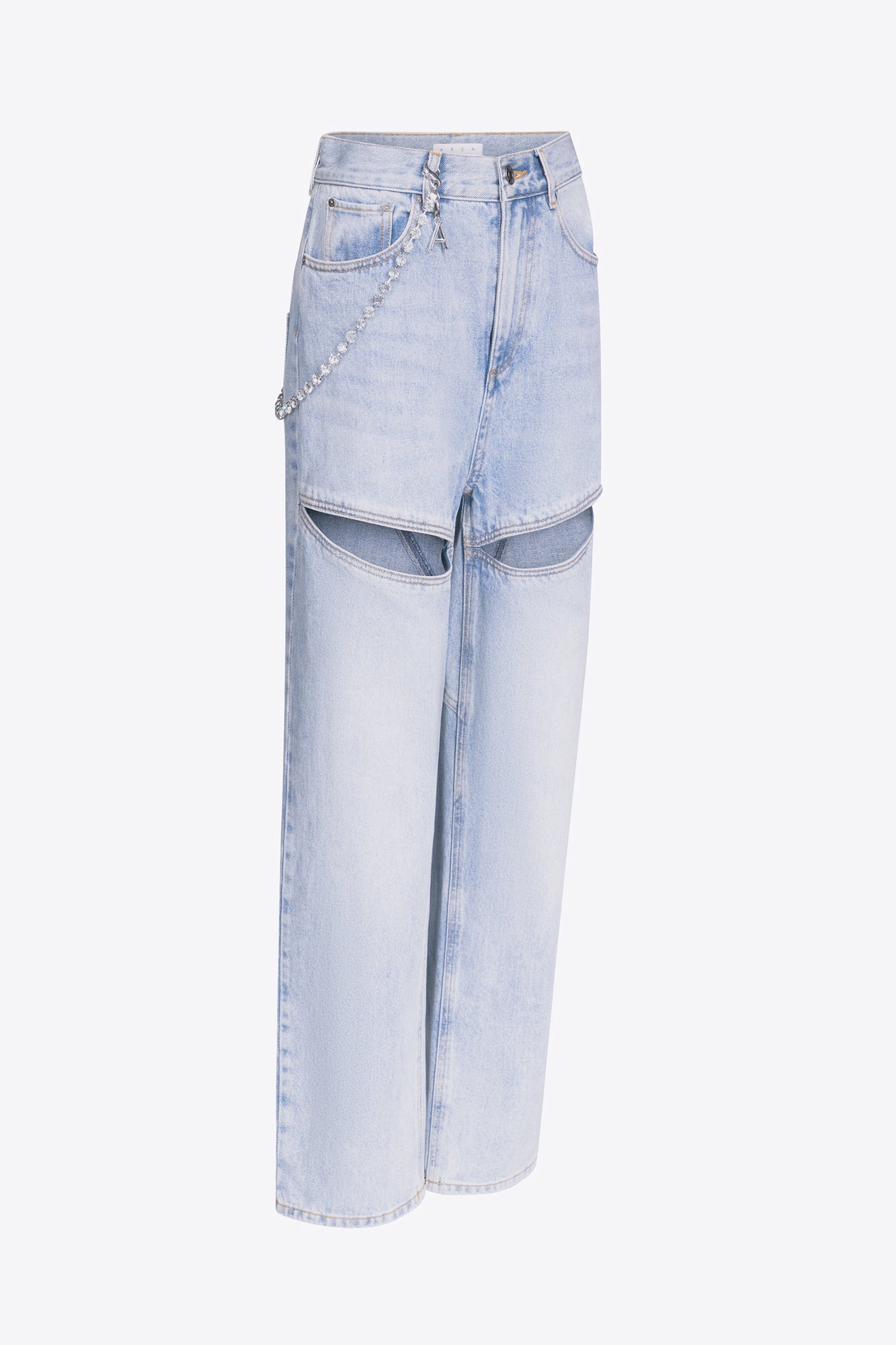 Slit Jean | Light Blue