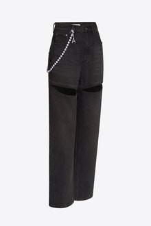 Slit Jean | Black