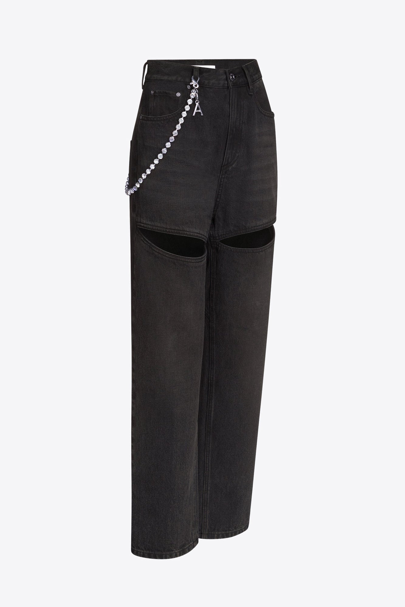 Slit Jean | Black