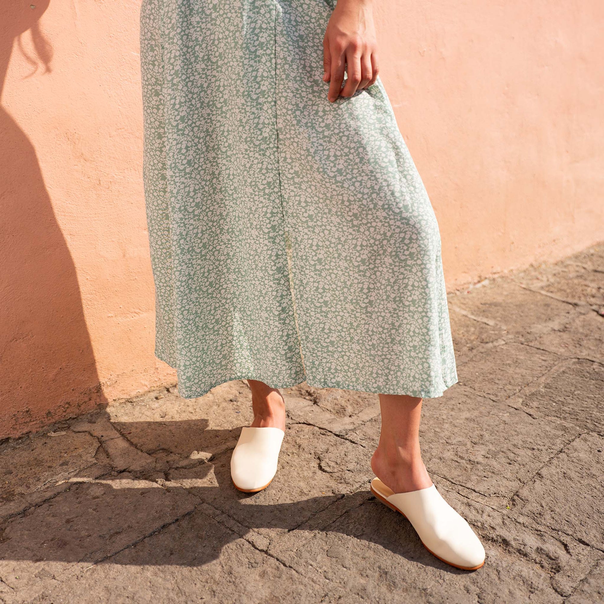 Womens | Lima Slip On | Bone