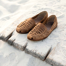 Mens | Leather Huarache Sandal | Tobacco