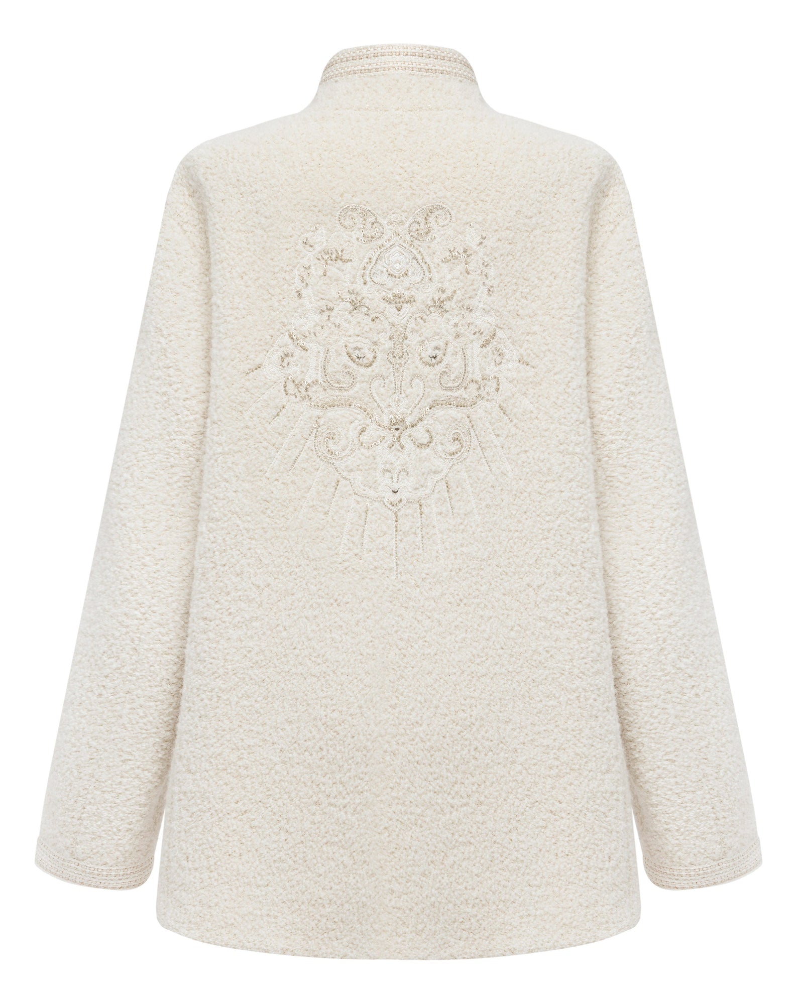 Textured Jacket | Beige