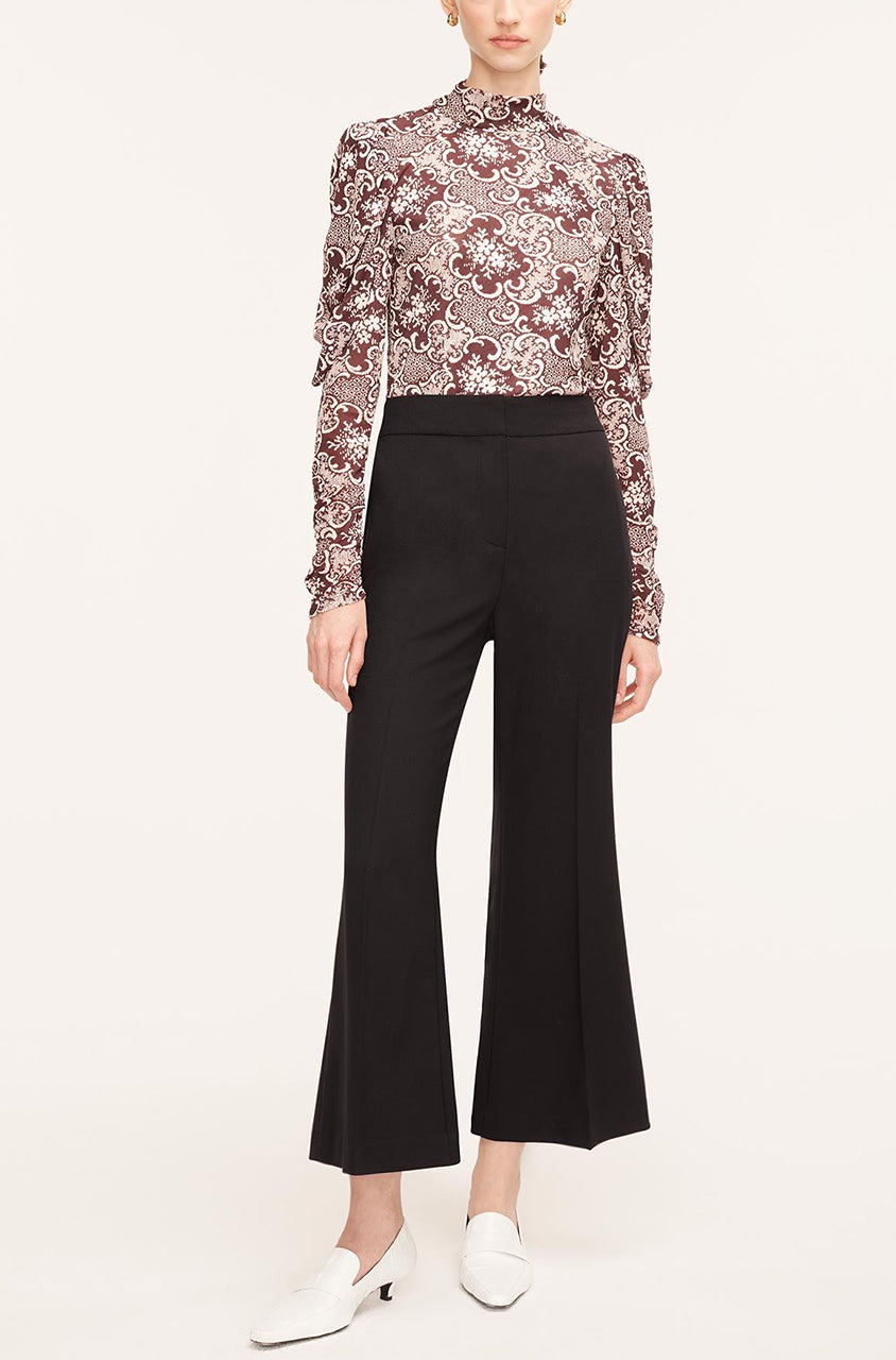 Cavalry Twill Straight Pant | Black