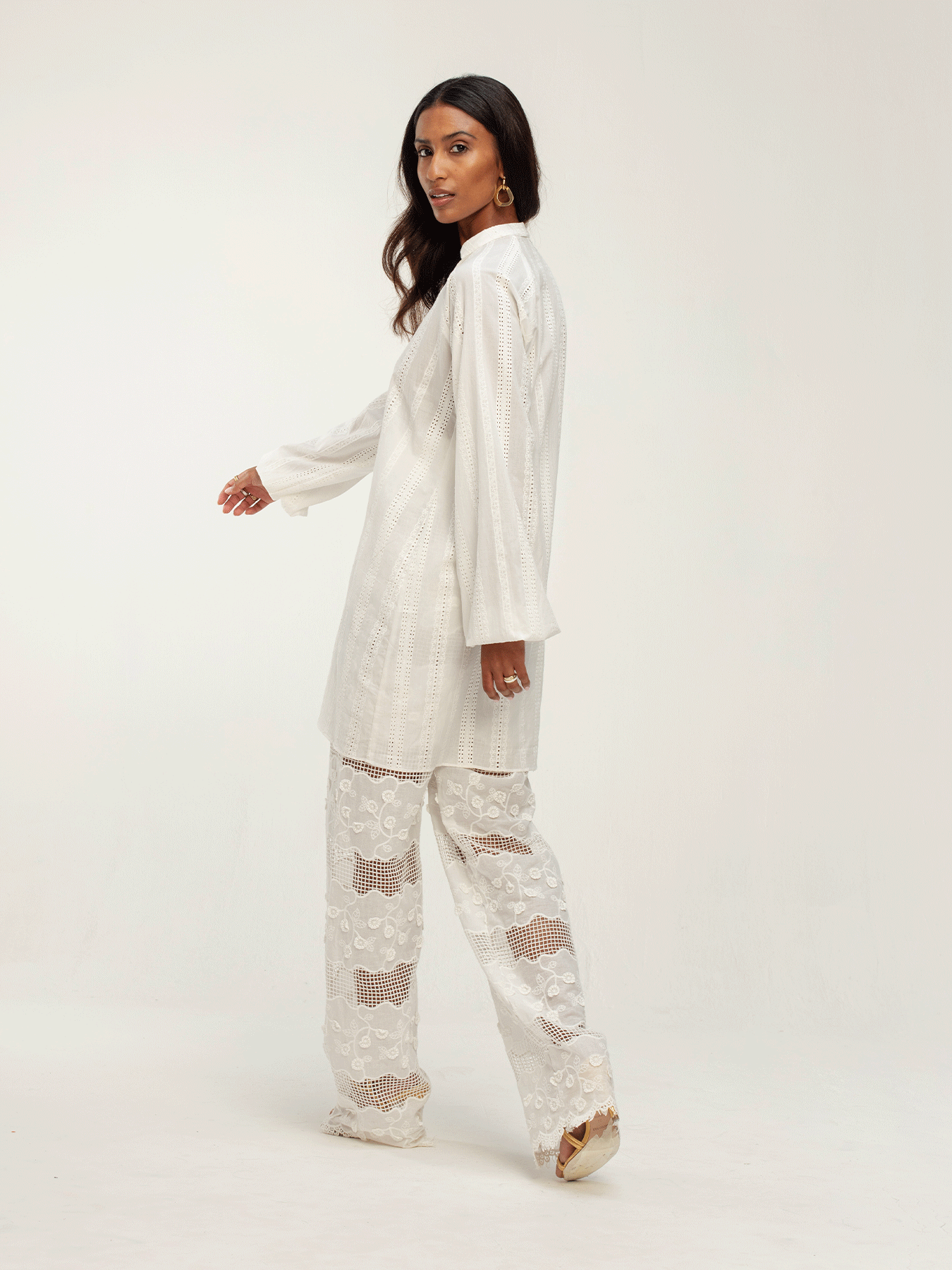 Ika Oversized Shirt | Bea Blanc