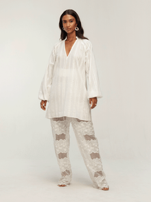 Ika Oversized Shirt | Bea Blanc