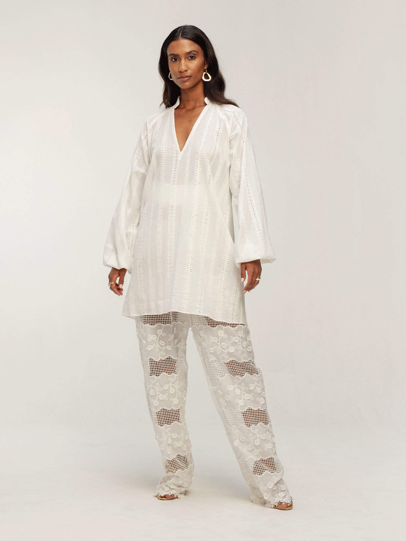 Ika Oversized Shirt | Bea Blanc