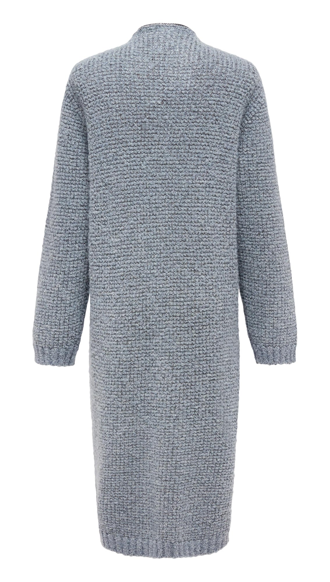 Textured Midi Dress | Grey