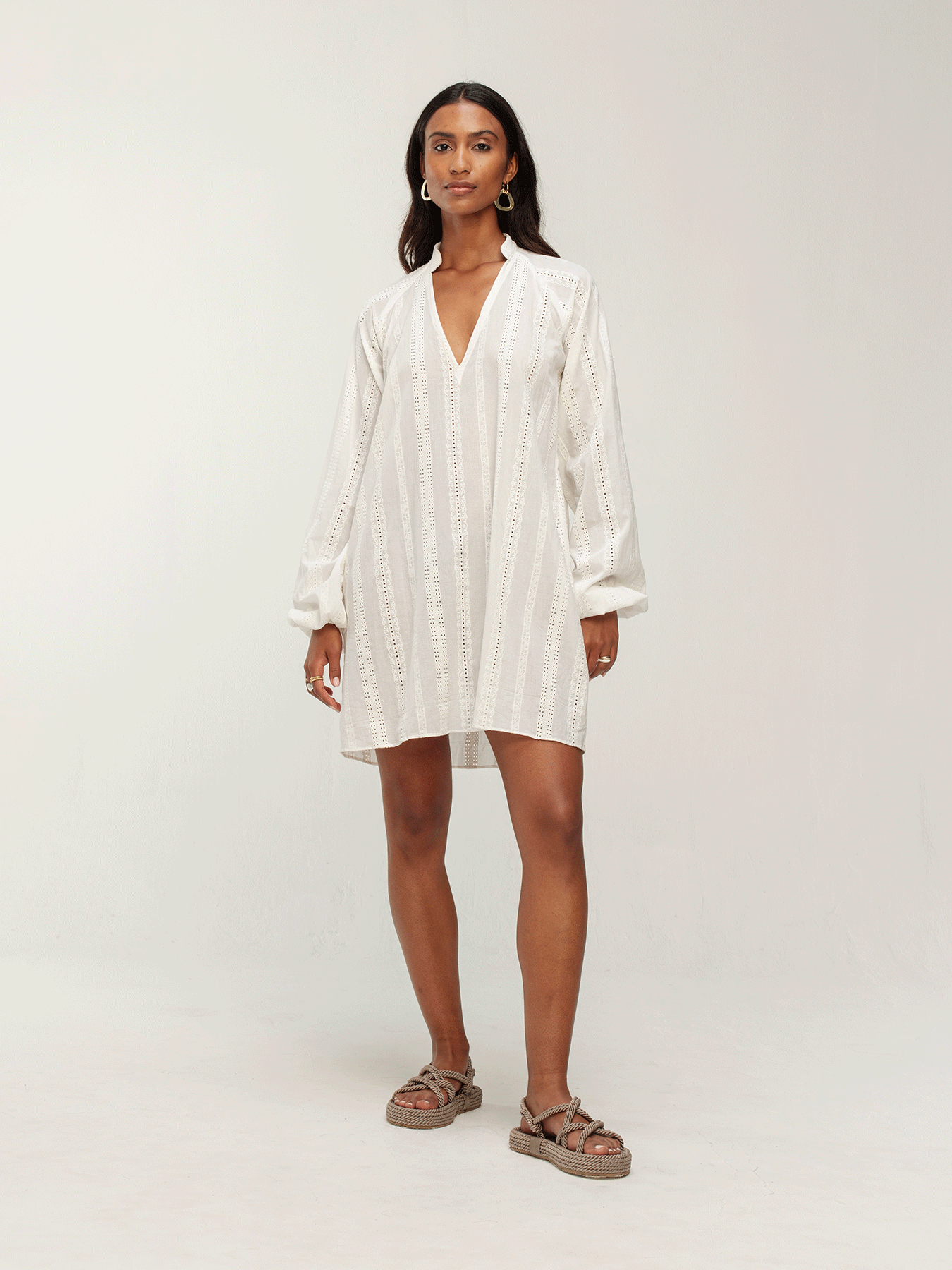 Ika Oversized Shirt | Bea Blanc