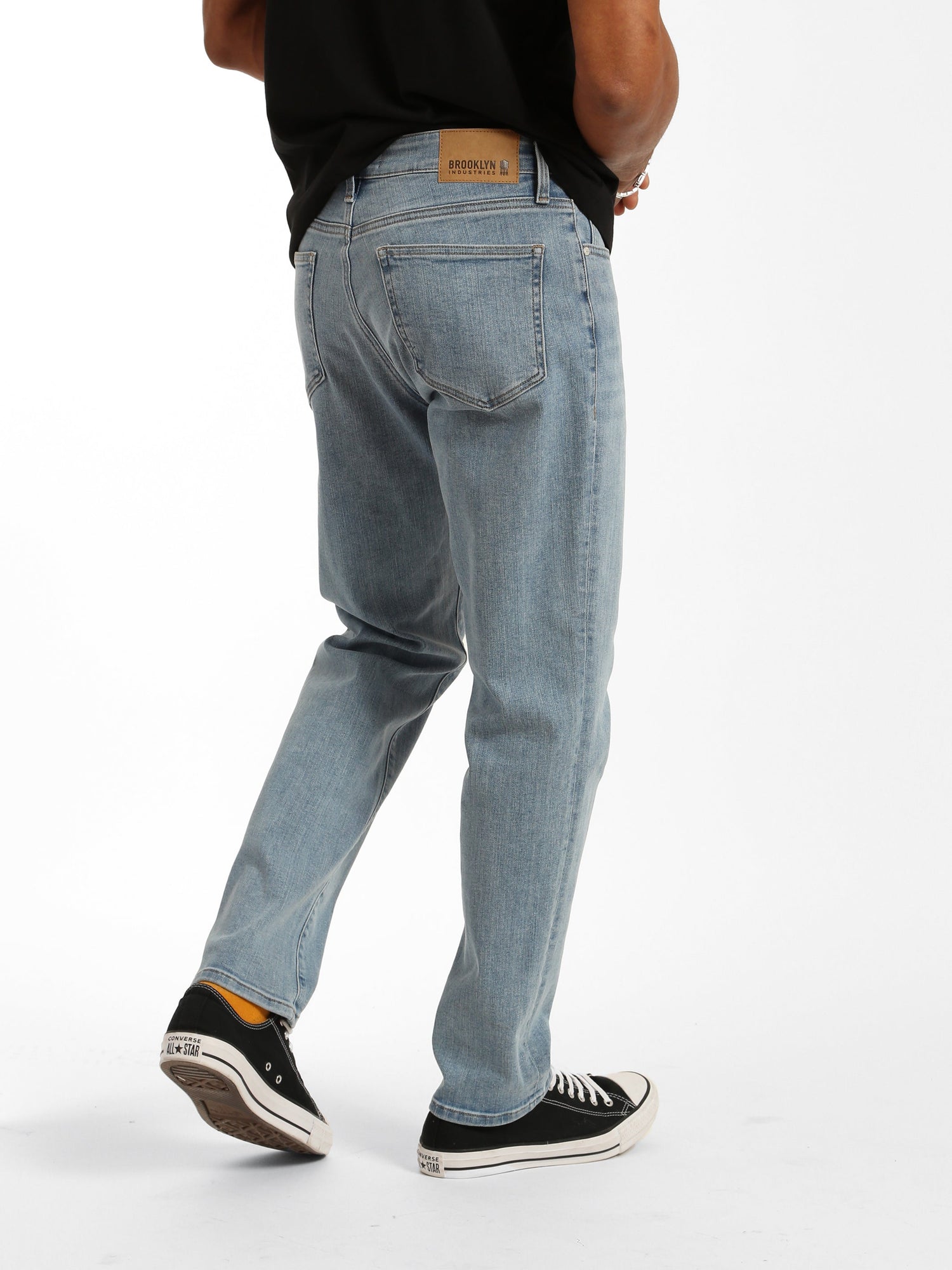 Mens | Franklin Athletic Fit Jeans | Light Brushed Denim