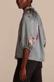 Sim Fleur Blouse | Duck Egg