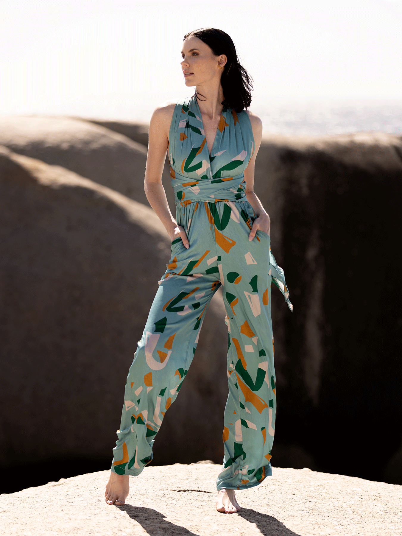 UMY Jumpsuit | Saly Vert