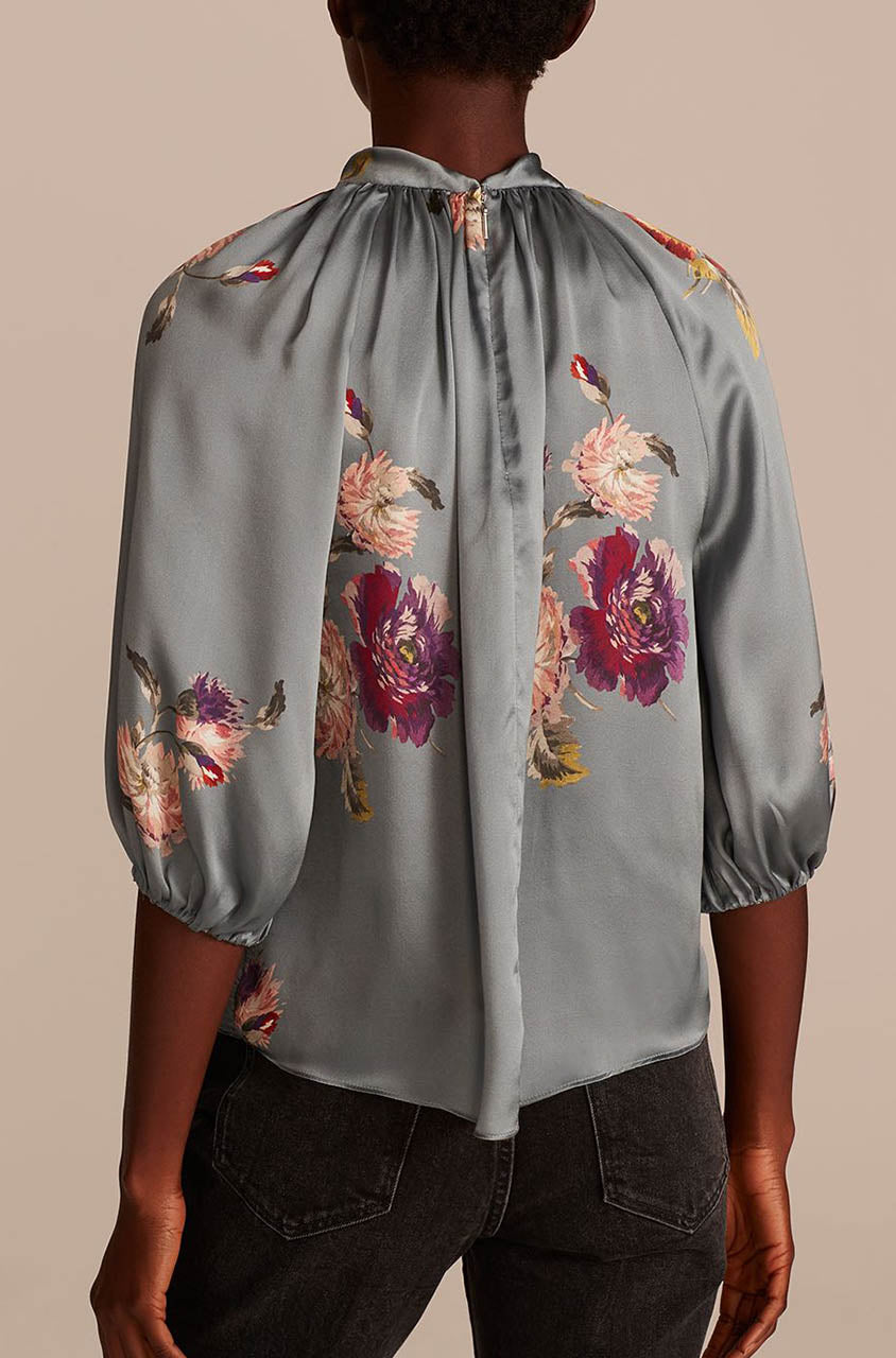 Sim Fleur Blouse | Duck Egg