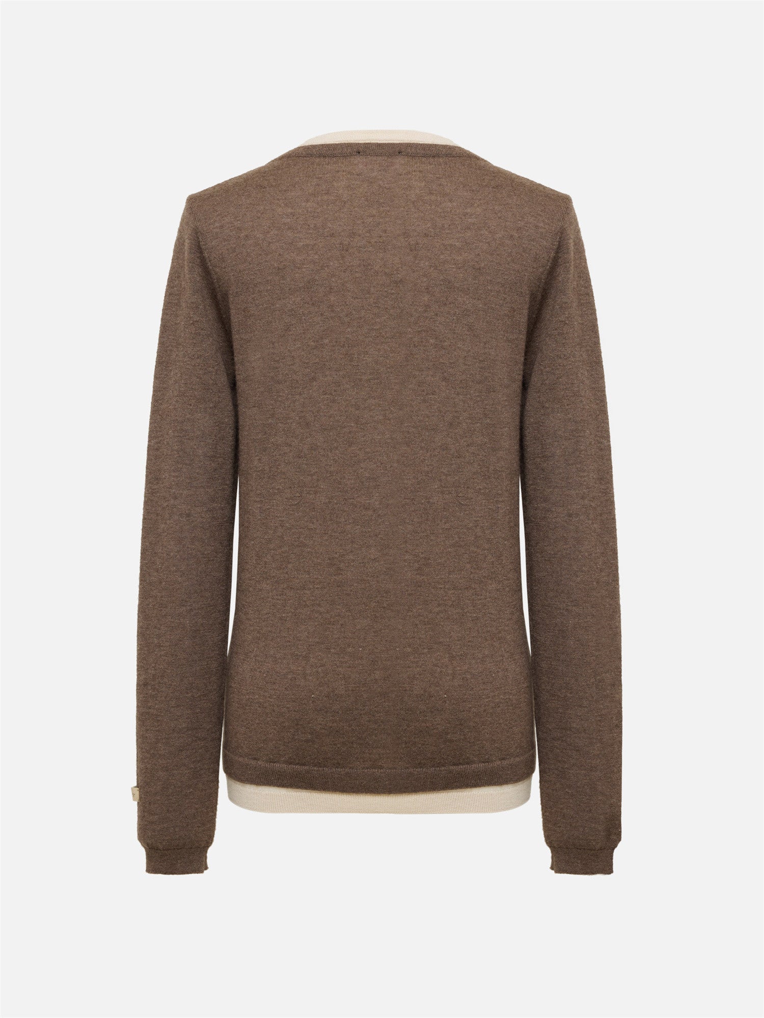 Layered-Look Pullover | Camel