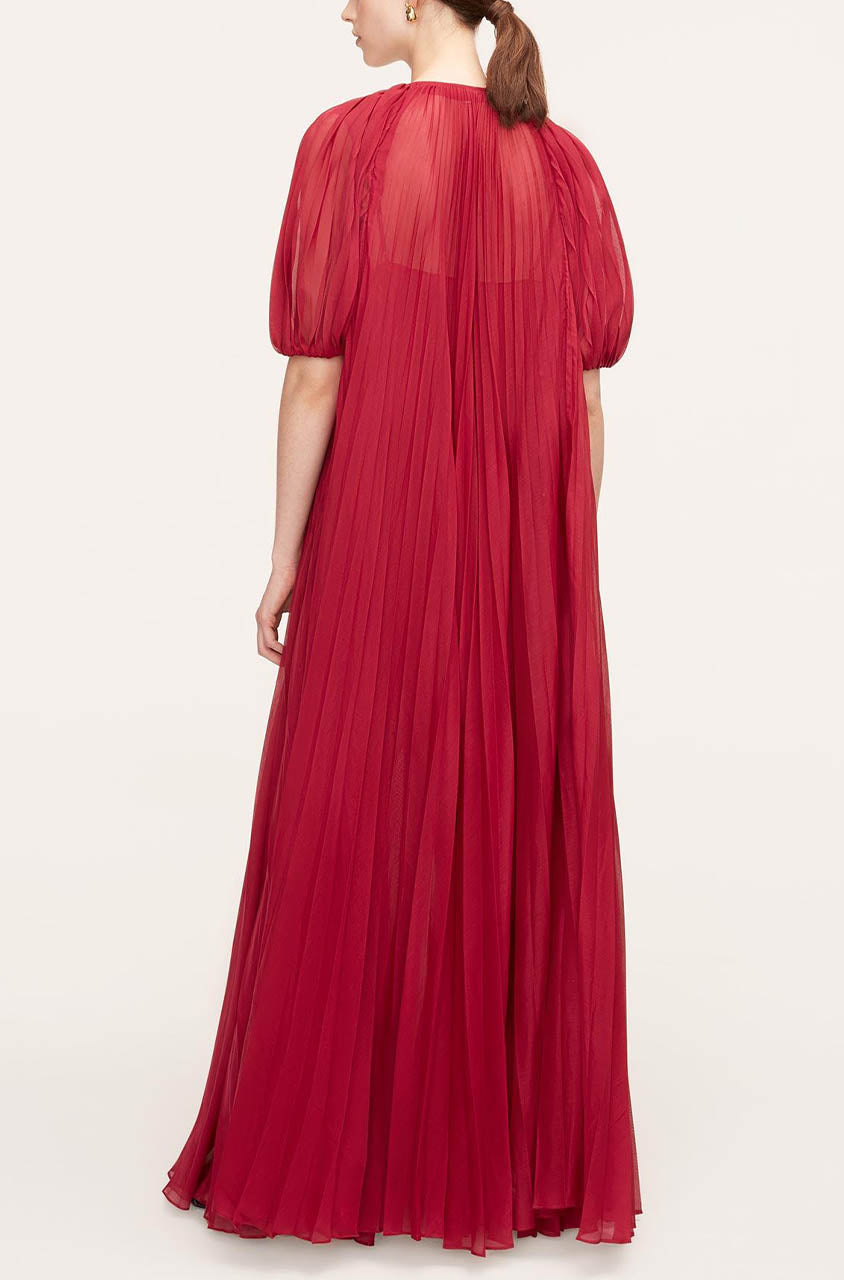 Sunburst Pleat Dress | Hibiscus