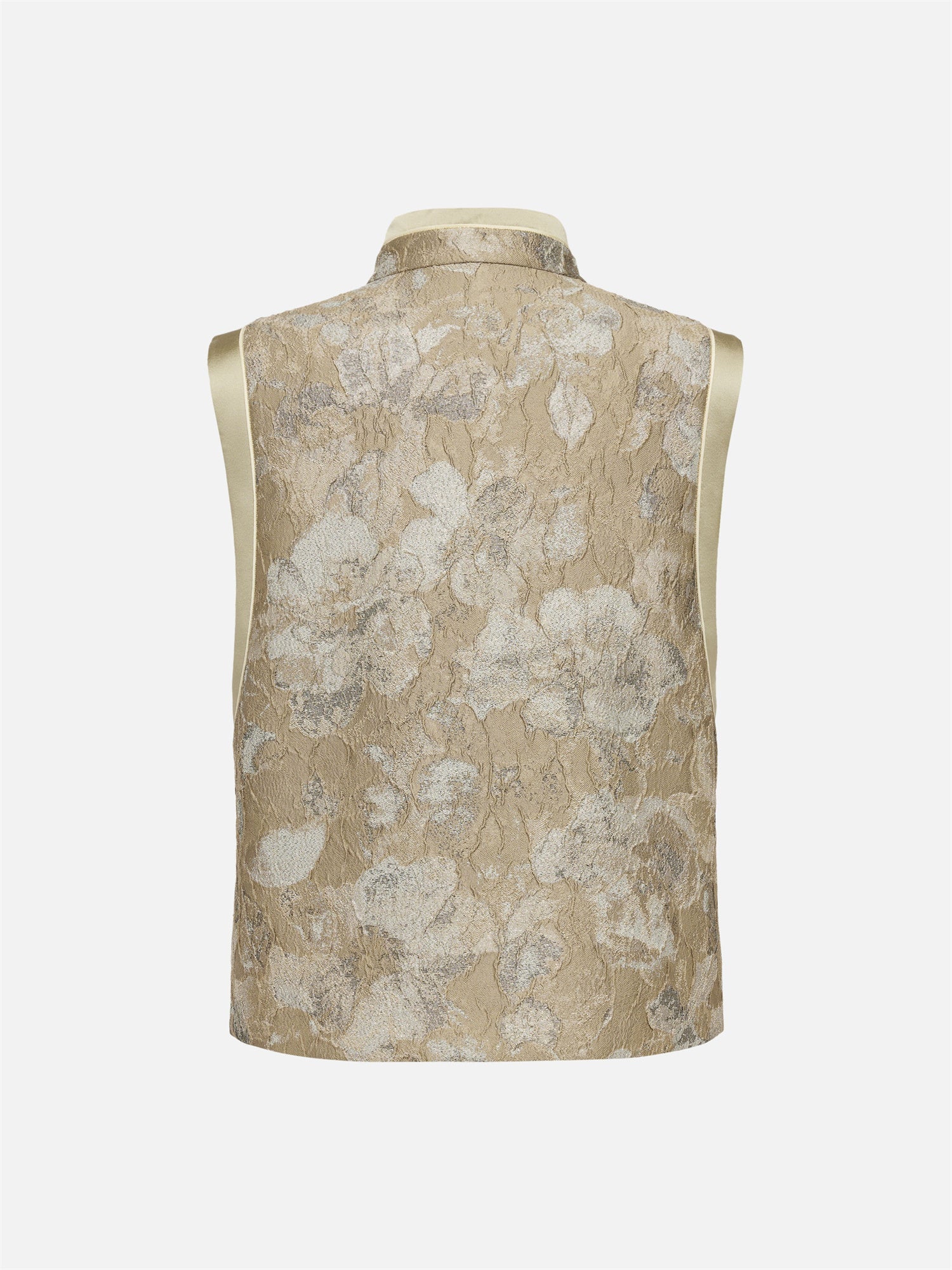 New Chinese Style Vest Jacket | Khaki