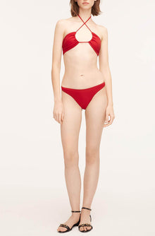 Solid Halter Bikini Top | Rabararo