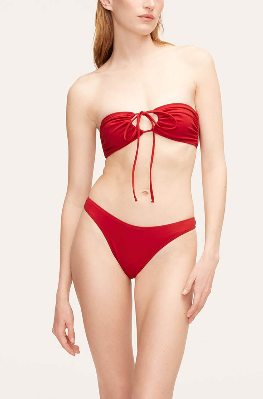 Solid Halter Bikini Top | Rabararo