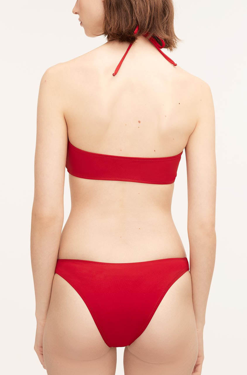 Solid Halter Bikini Top | Rabararo