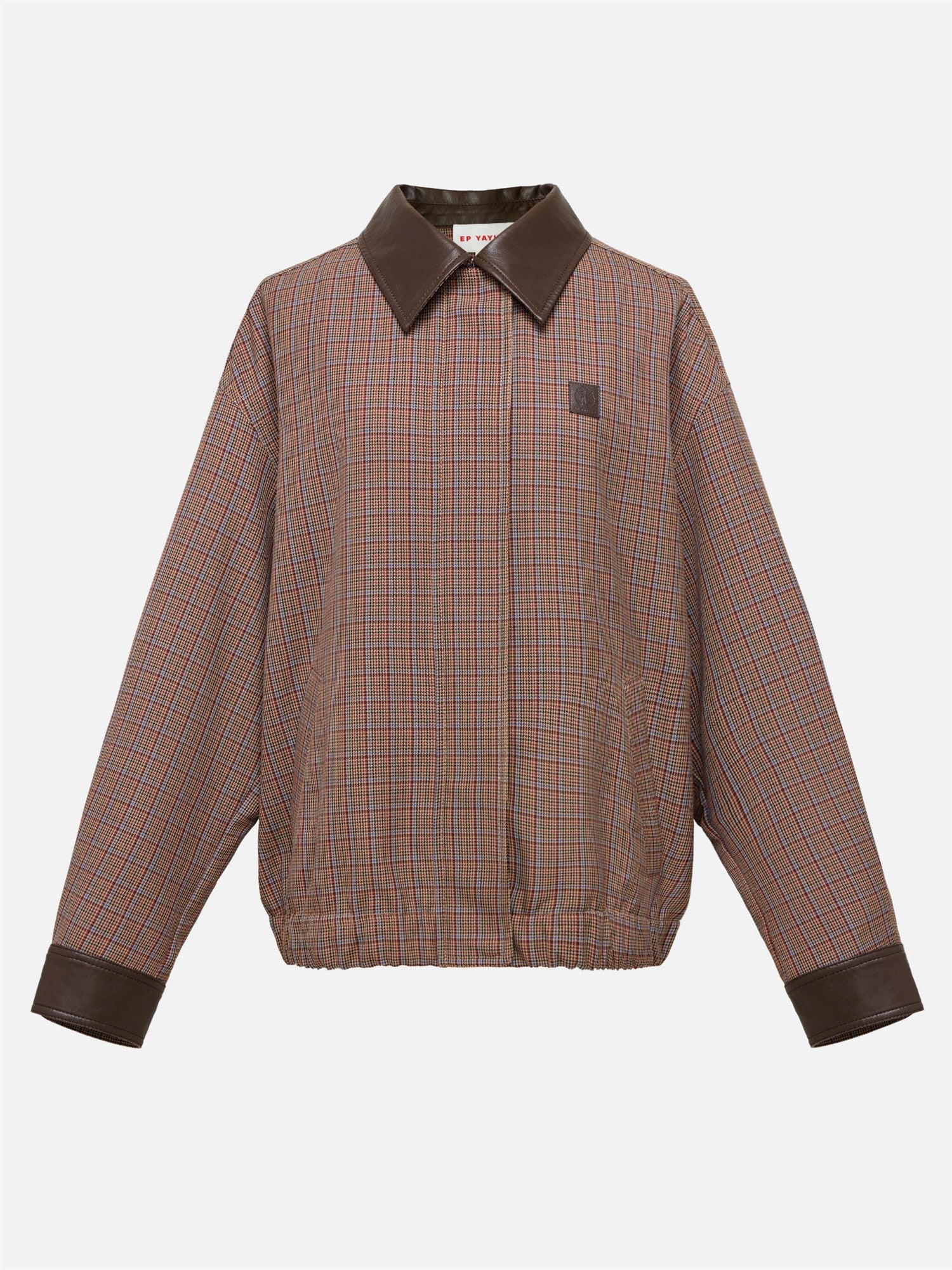 Plaid Jacket | Brown