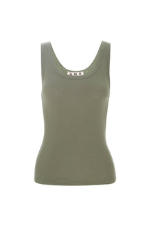 AMO Denim | Layering Tank in Lichen