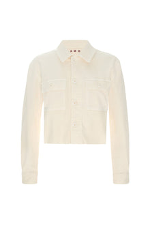 AMO Denim | Carly Jacket in Bone
