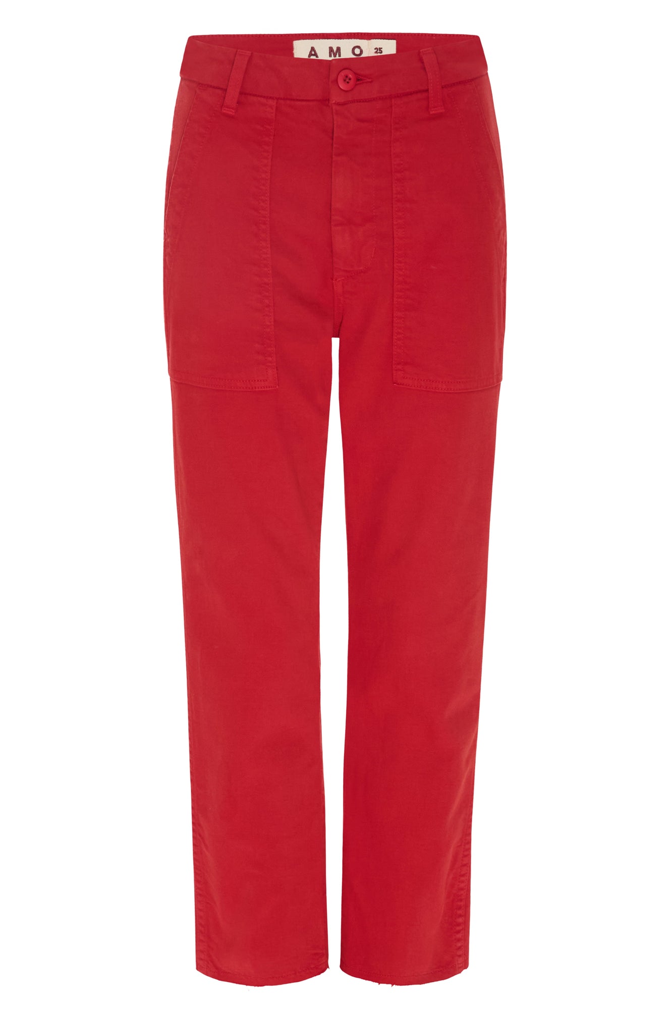 AMO Denim | Easy Army Trouser in Cherry