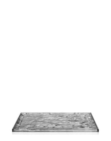 Dune Big Metal Tray | Single | Chrome