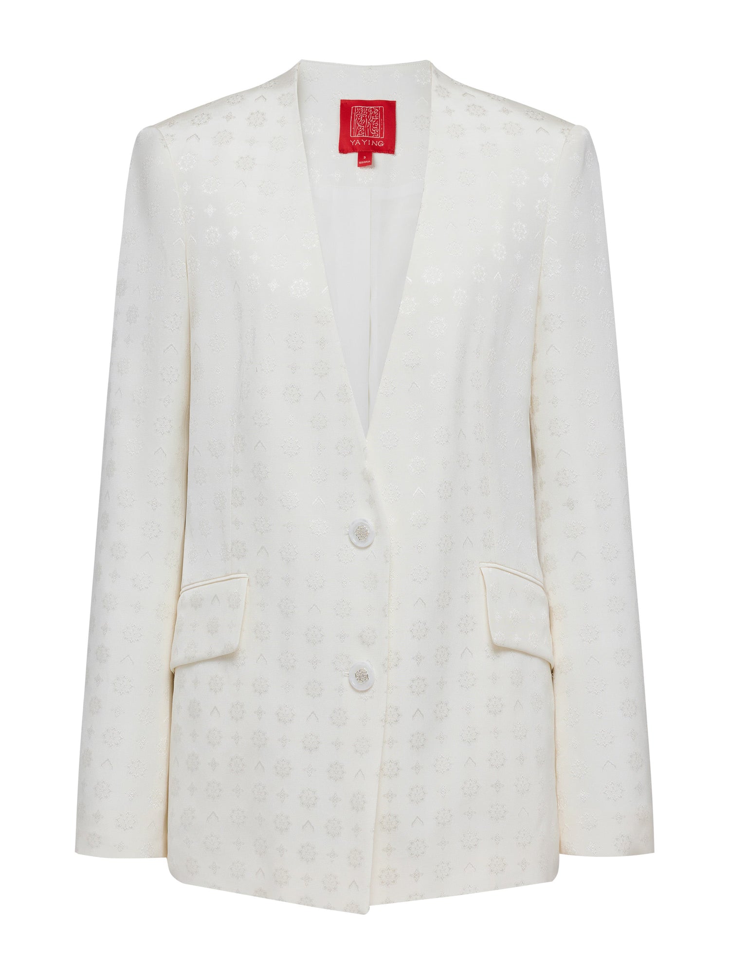 Structured Blazer | White