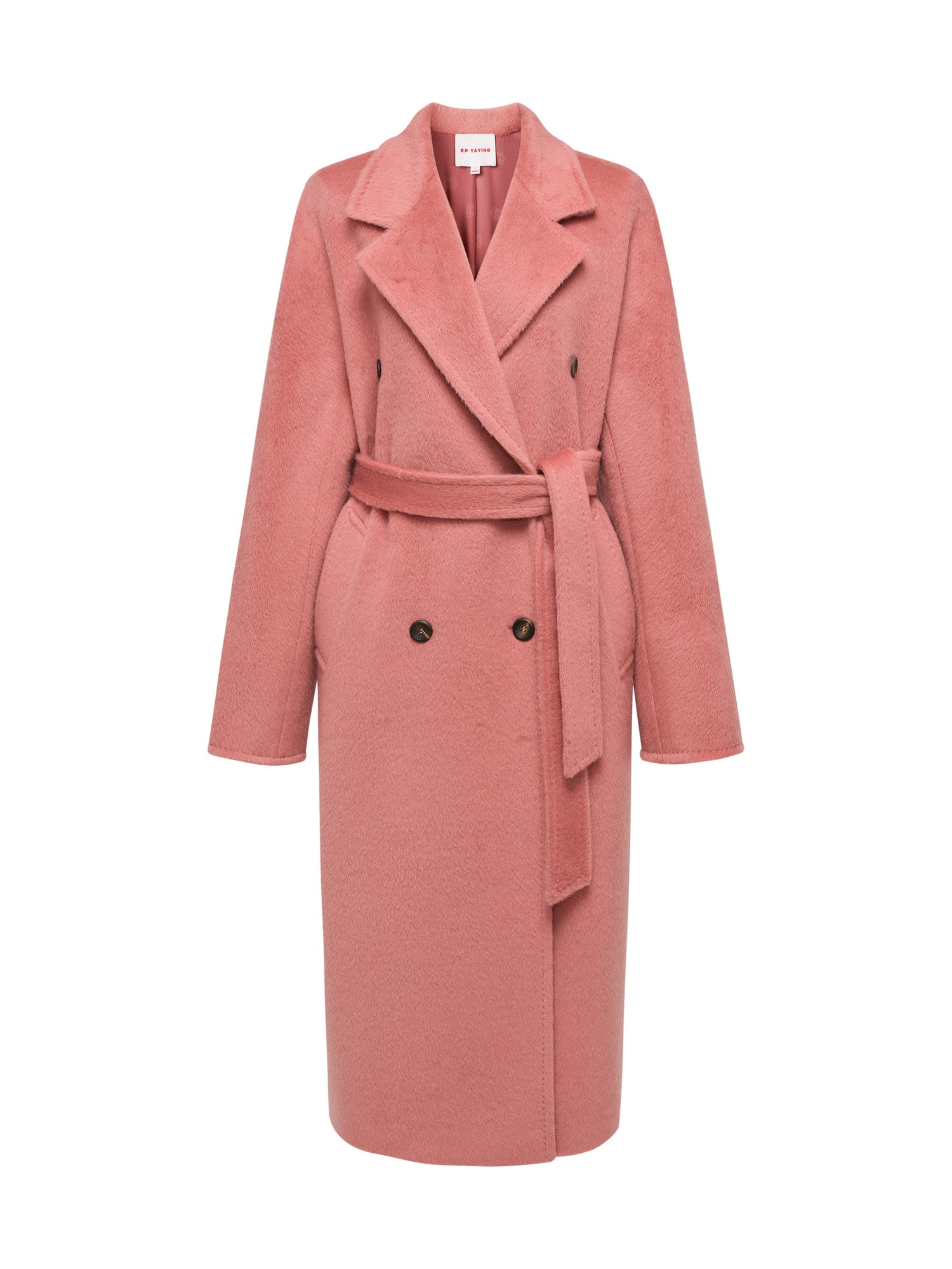 Wool Coat | Pink