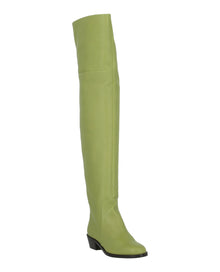 Ferragamo | Bucaneve Leather Over-The-Knee Boots