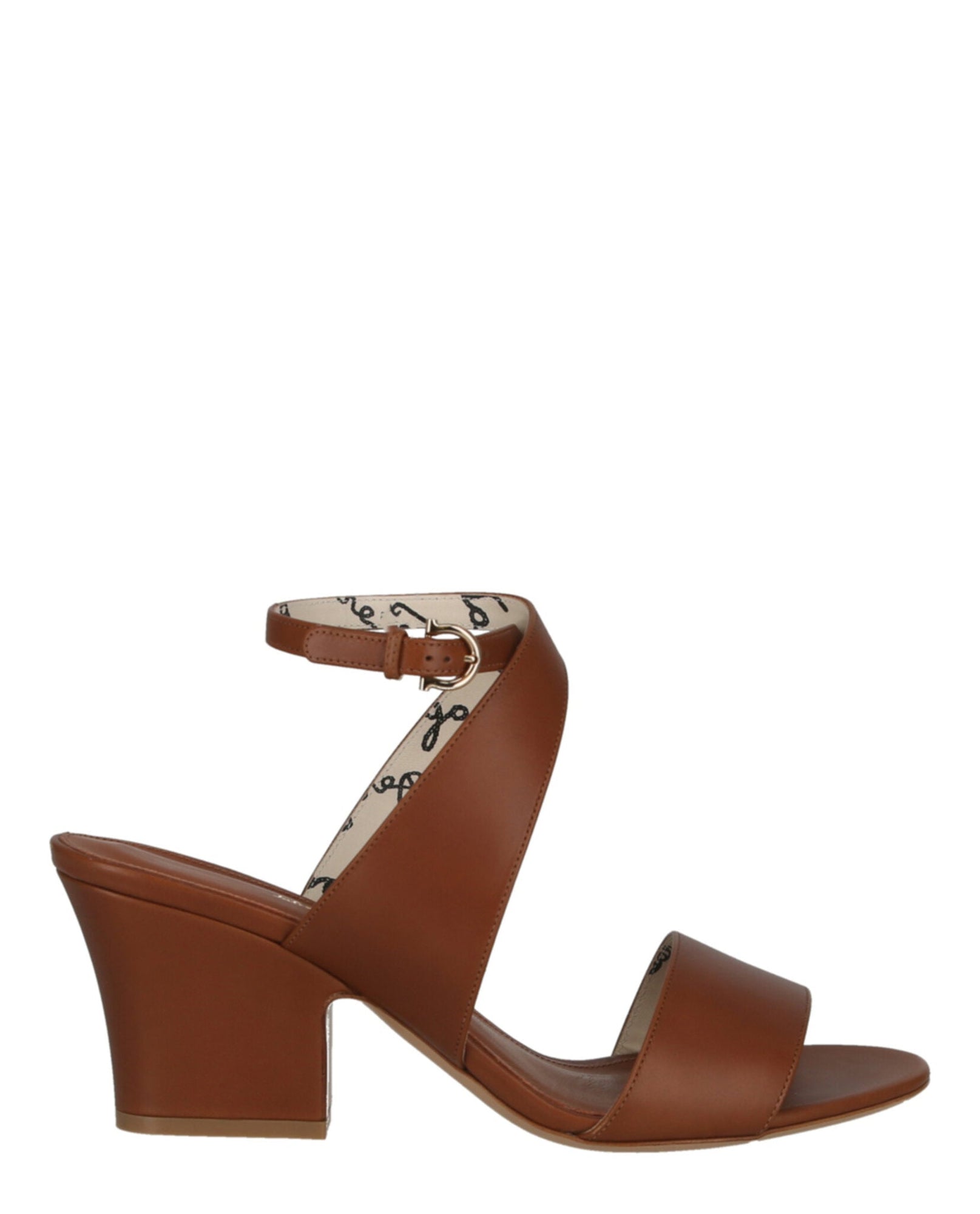 Ferragamo | Sheena Leather Heel Sandals