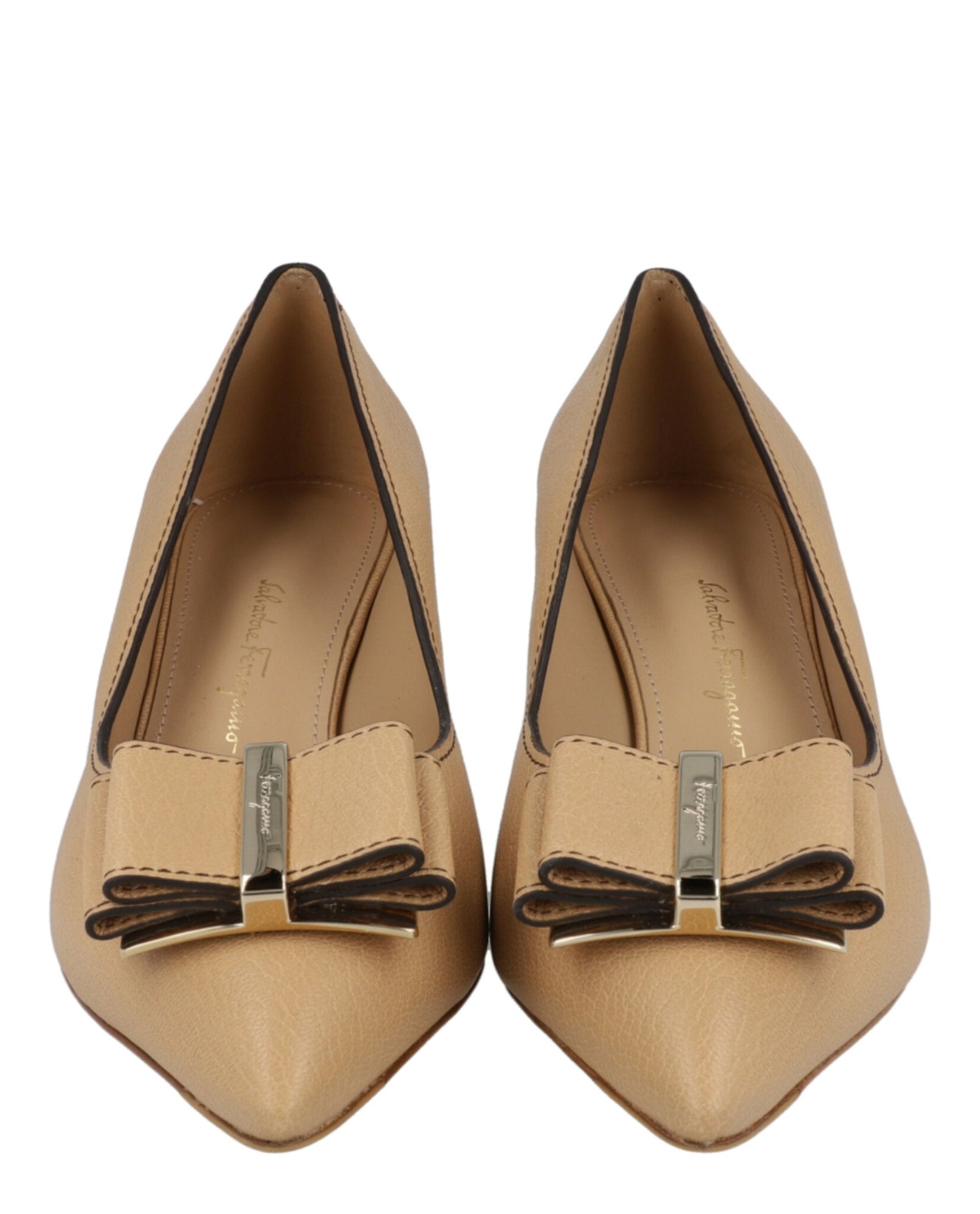 Ferragamo | Zaia Leather Pumps