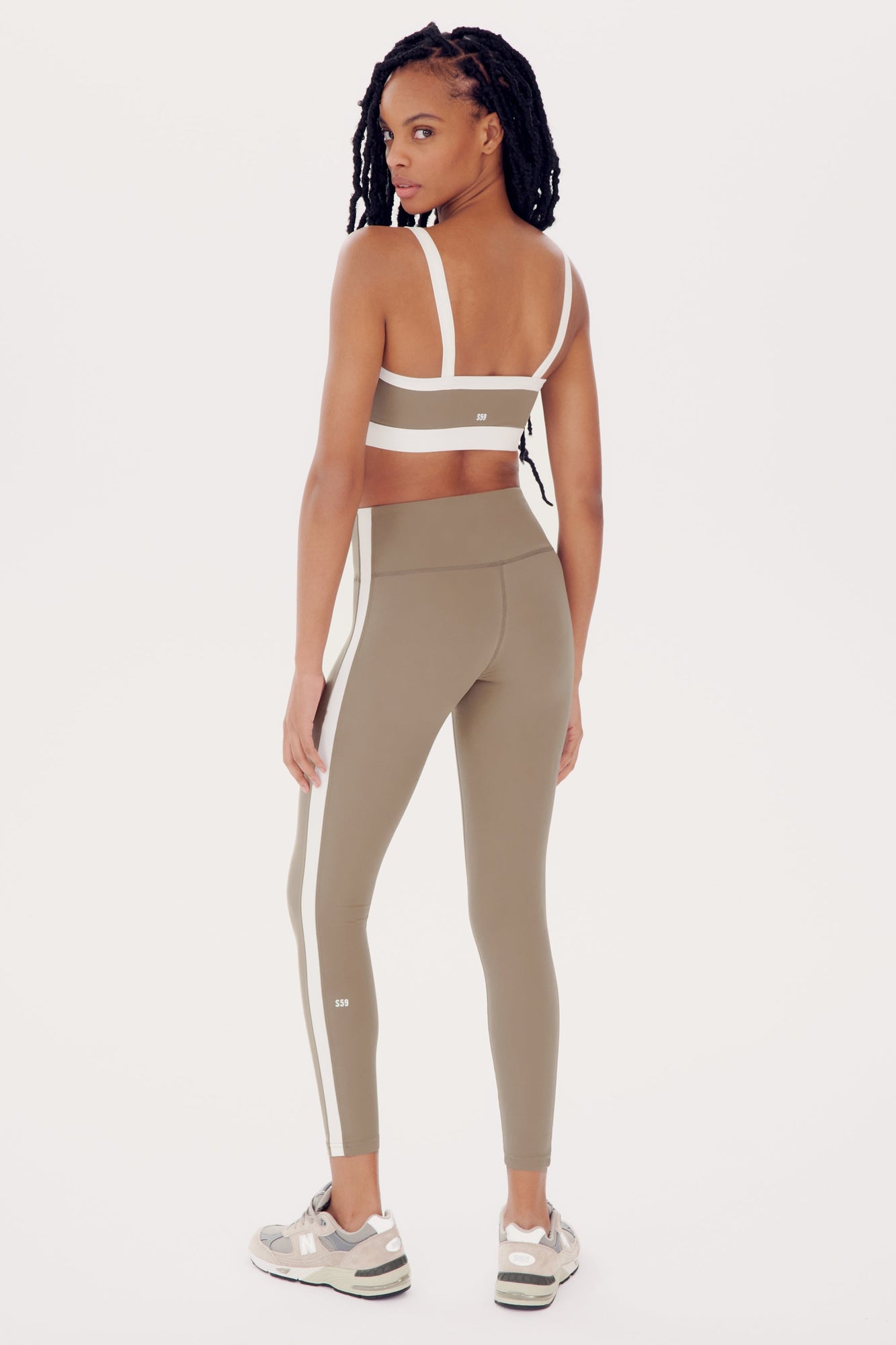 Monah Rigor Bra | Latte x White