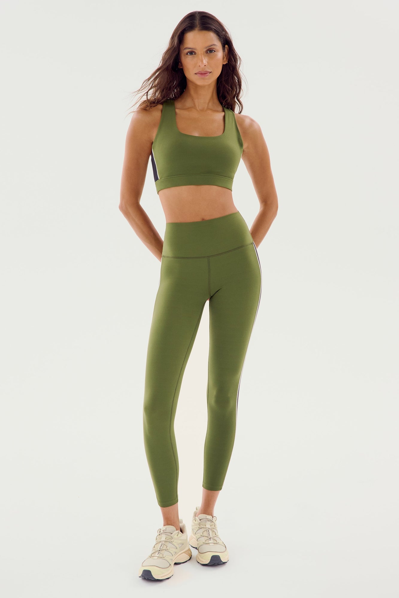 Lexi Rigor Bra | Olive x Black
