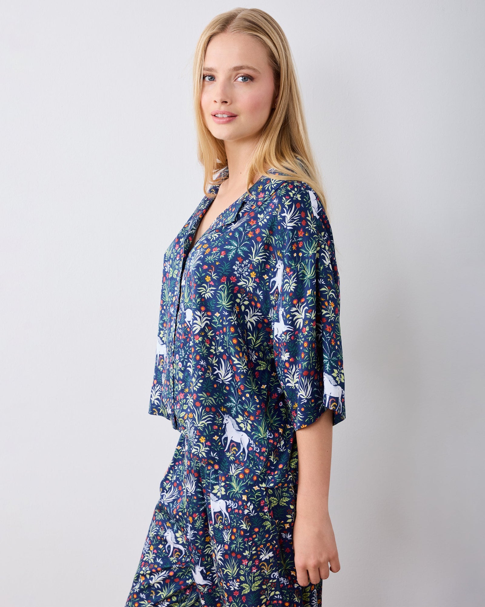 Unicorn's Garden - Tall Eco Satin Wildest Dreams Set | Indigo