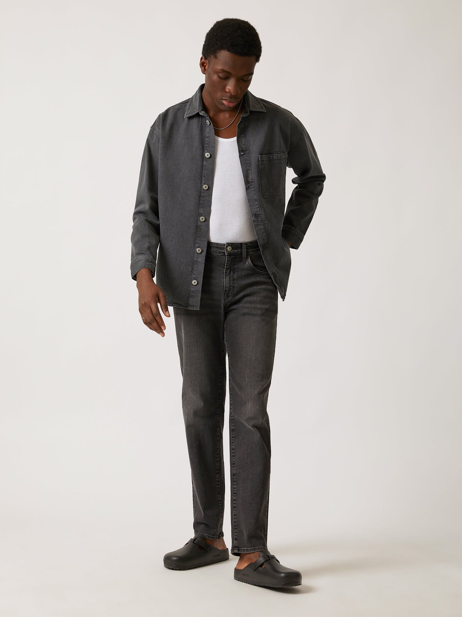 Mens | Industries Shirt | Asphalt