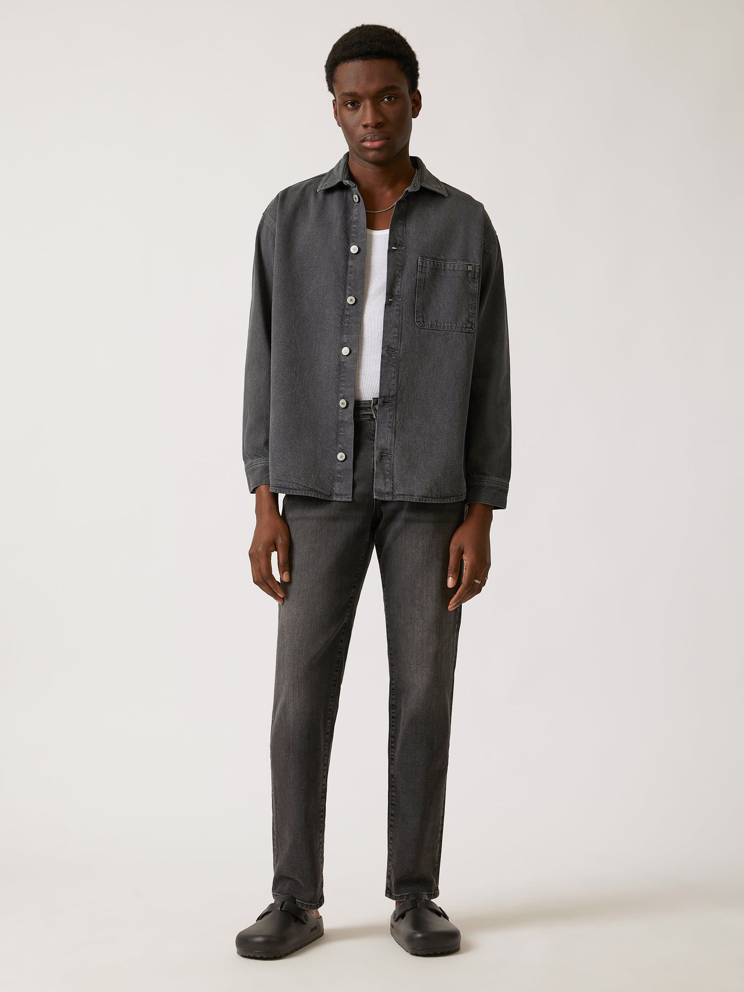 Mens | Industries Shirt | Asphalt