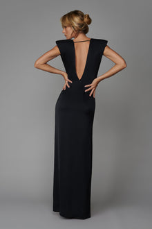 023 Low-cut dress - Le Vestiaire | Black