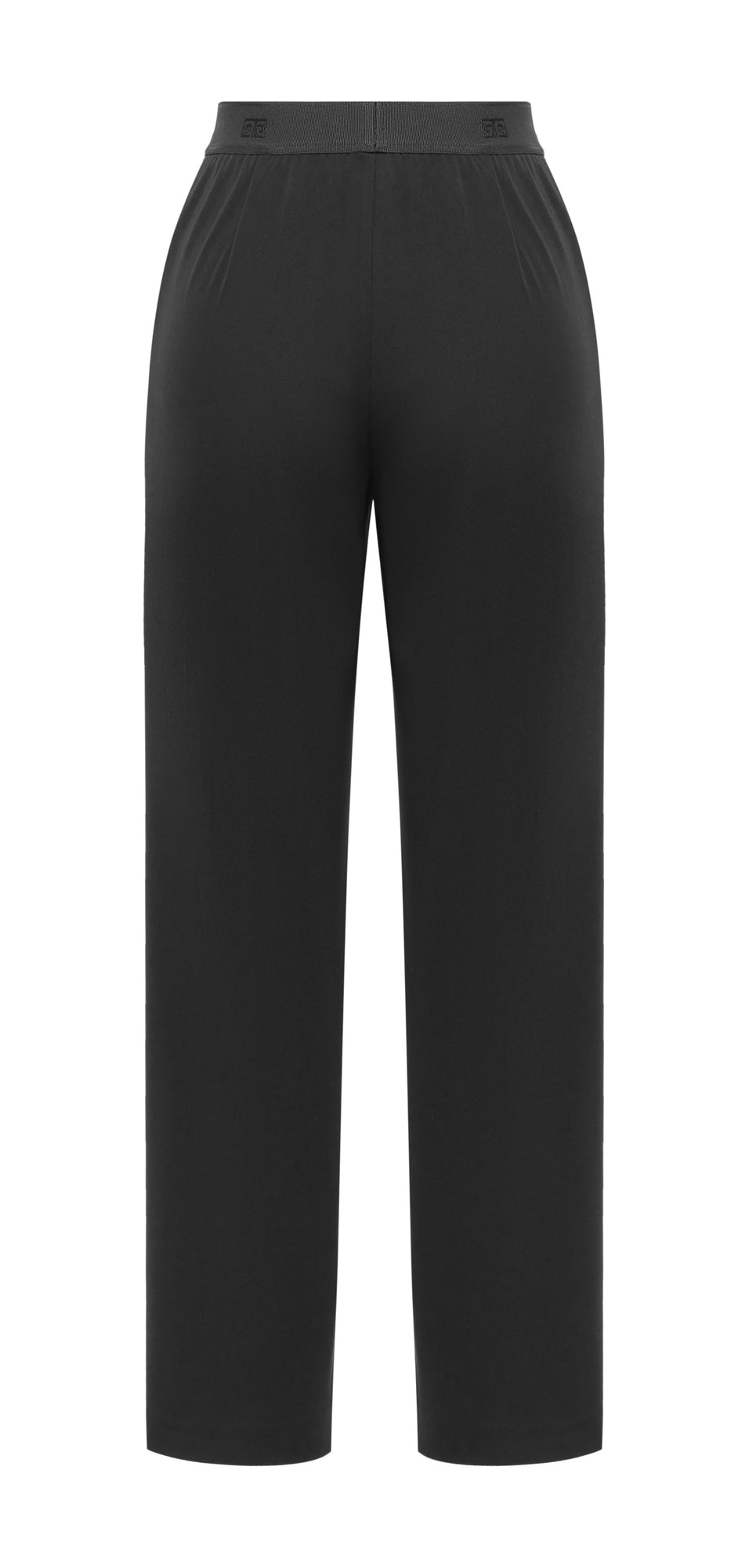 wide-leg trousers | Black