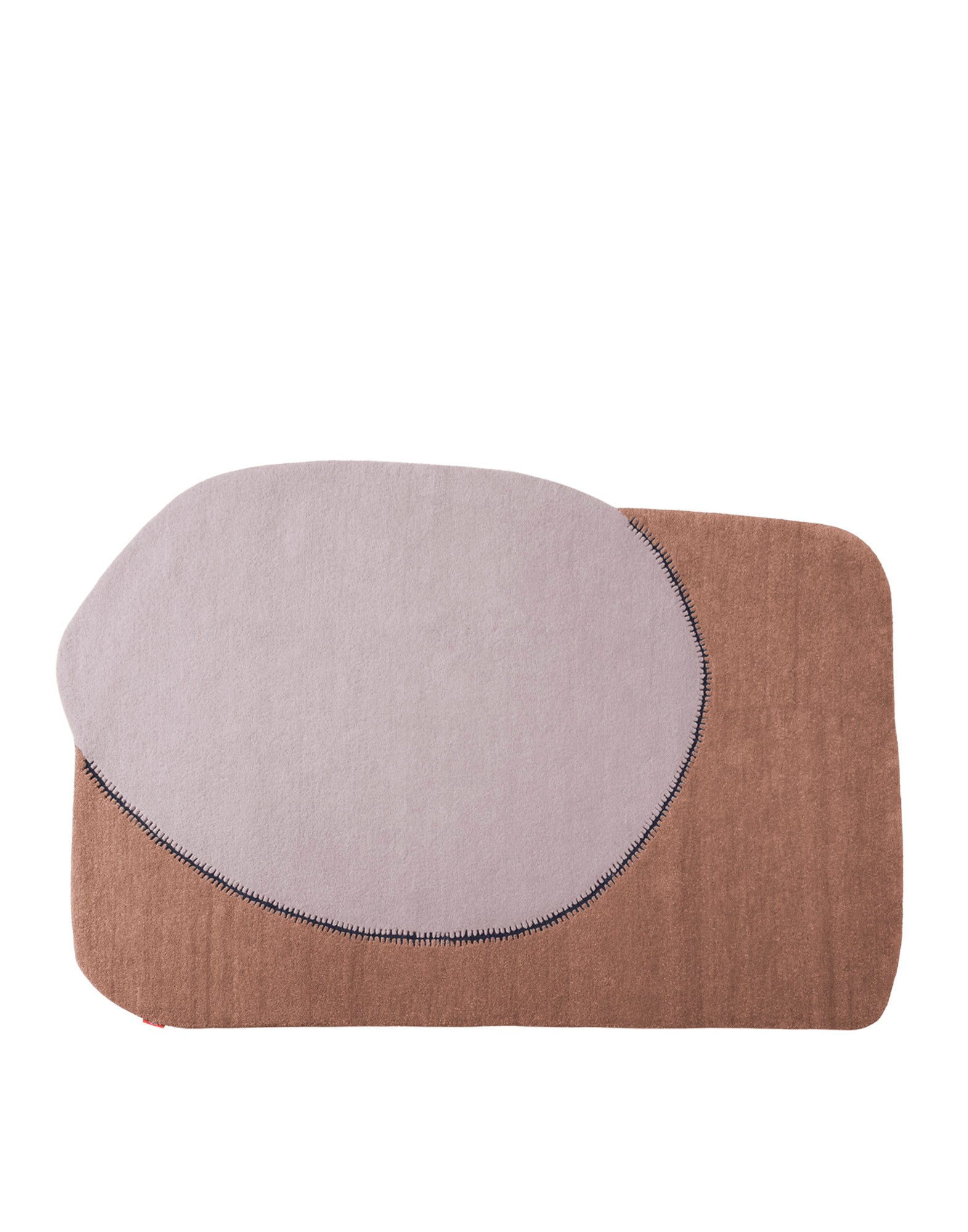 AALAND Rug | Single | Brick Red