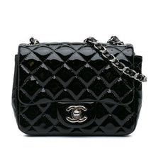 Chanel | Pre-Owned Mini Square Classic Patent Single Flap - IX | Black