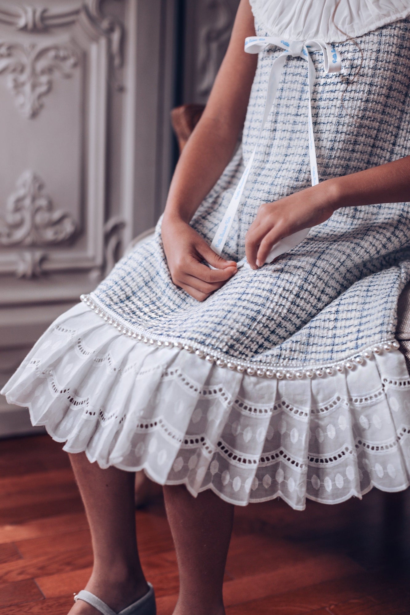 Iris Tweed Dress | Feather