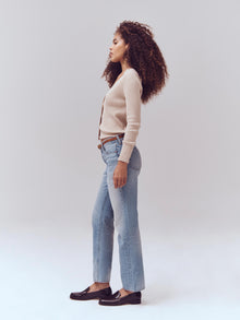 Women | Bev Relaxed Mid Rise | Vintage Light Indigo