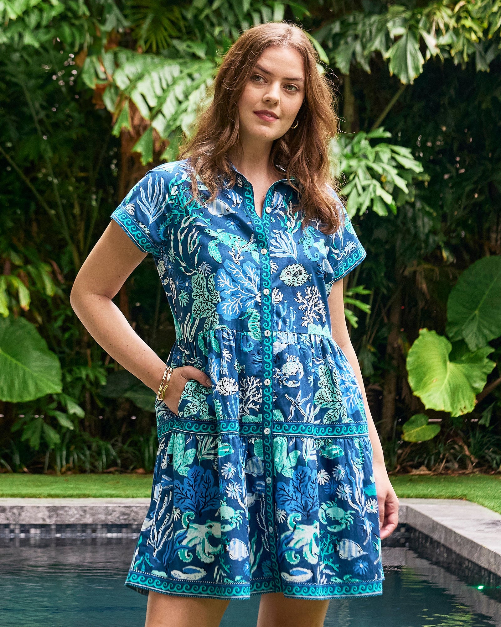 Oceania - Easy Elegance Dress | Blue