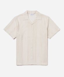 Ivory | Canty Cotton Lace SS Shirt