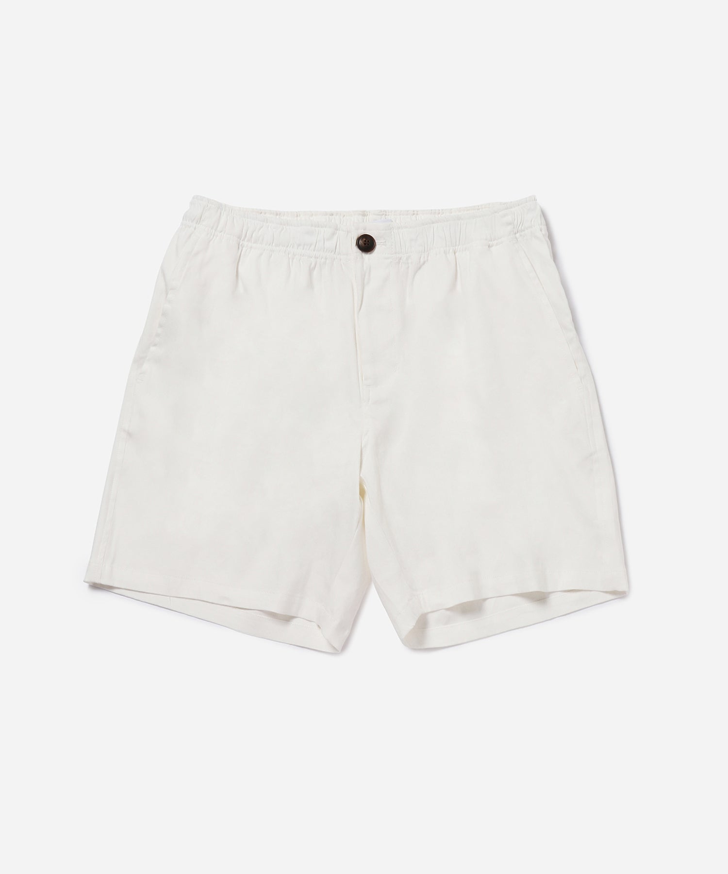 Ivory | Ambrose Linen Shorts