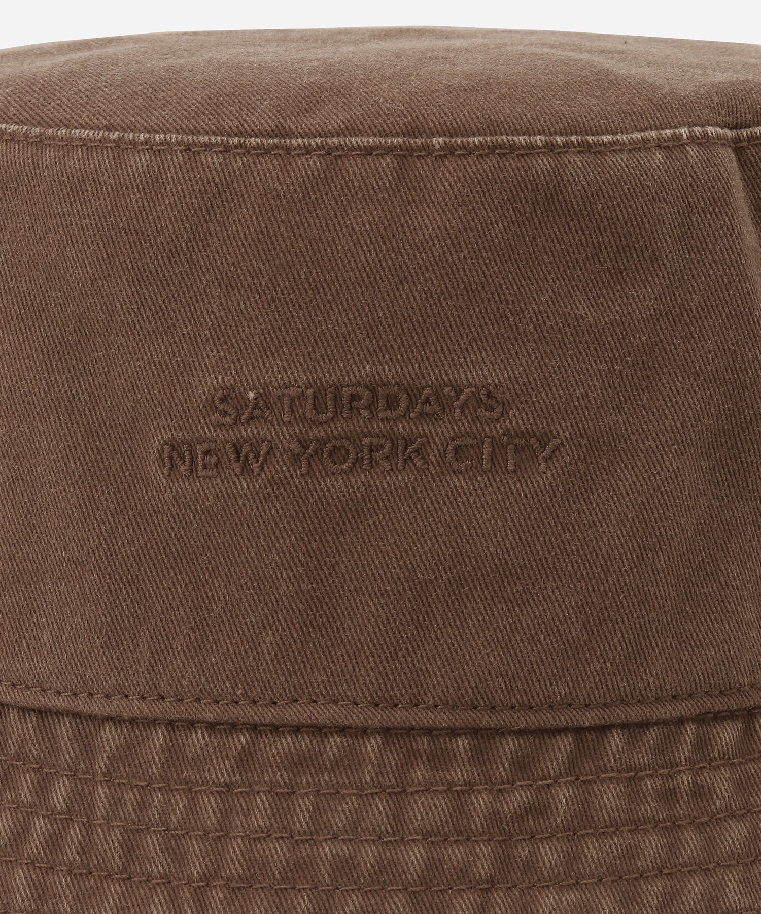 Dark Earth | Saturdays Garment Dyed Bucket Hat