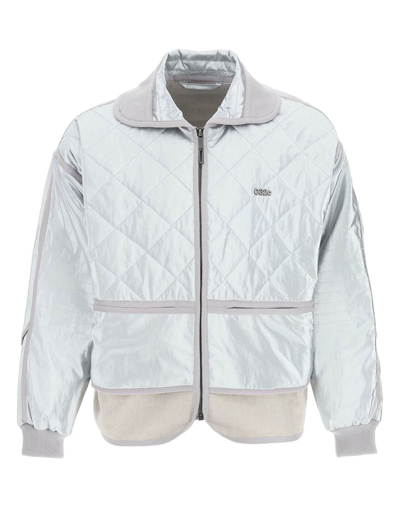 032c | Men | Chevignon Linen Jacket | Silver